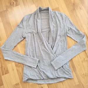 Lululemon Radiant Long Sleeve Top Crossover Wrap 4